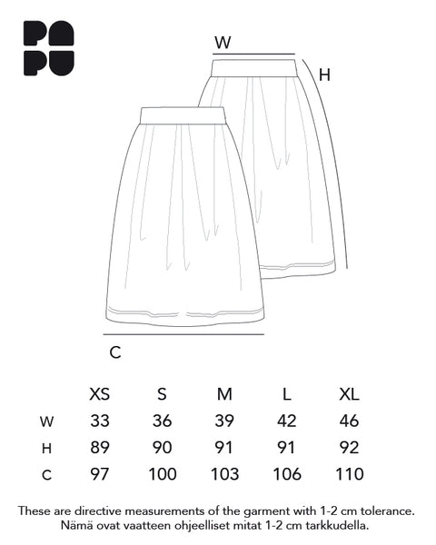 PLEATED-hame, Silence, naisten