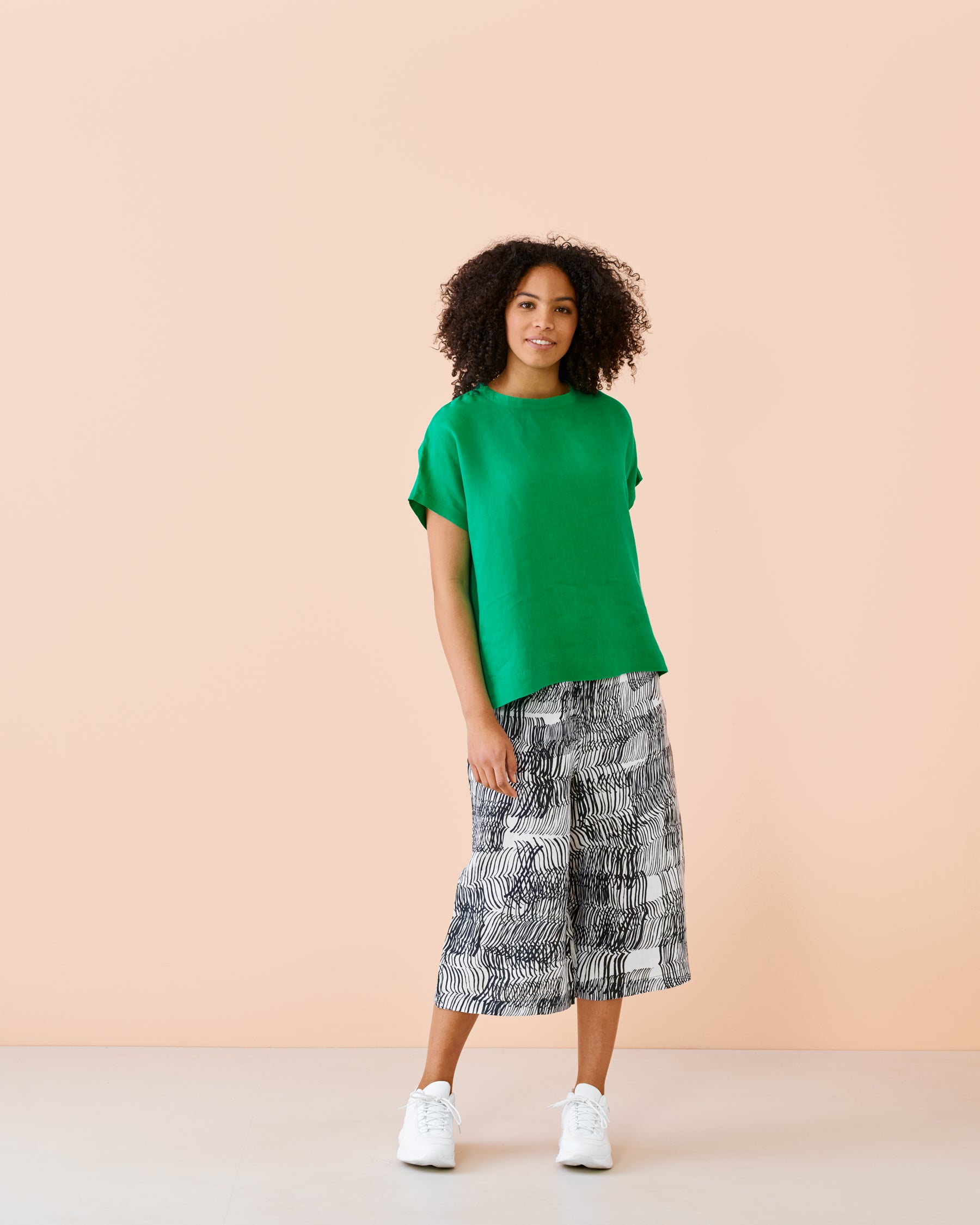 CULOTTES -pellavahousut, Sound Waves, naisten