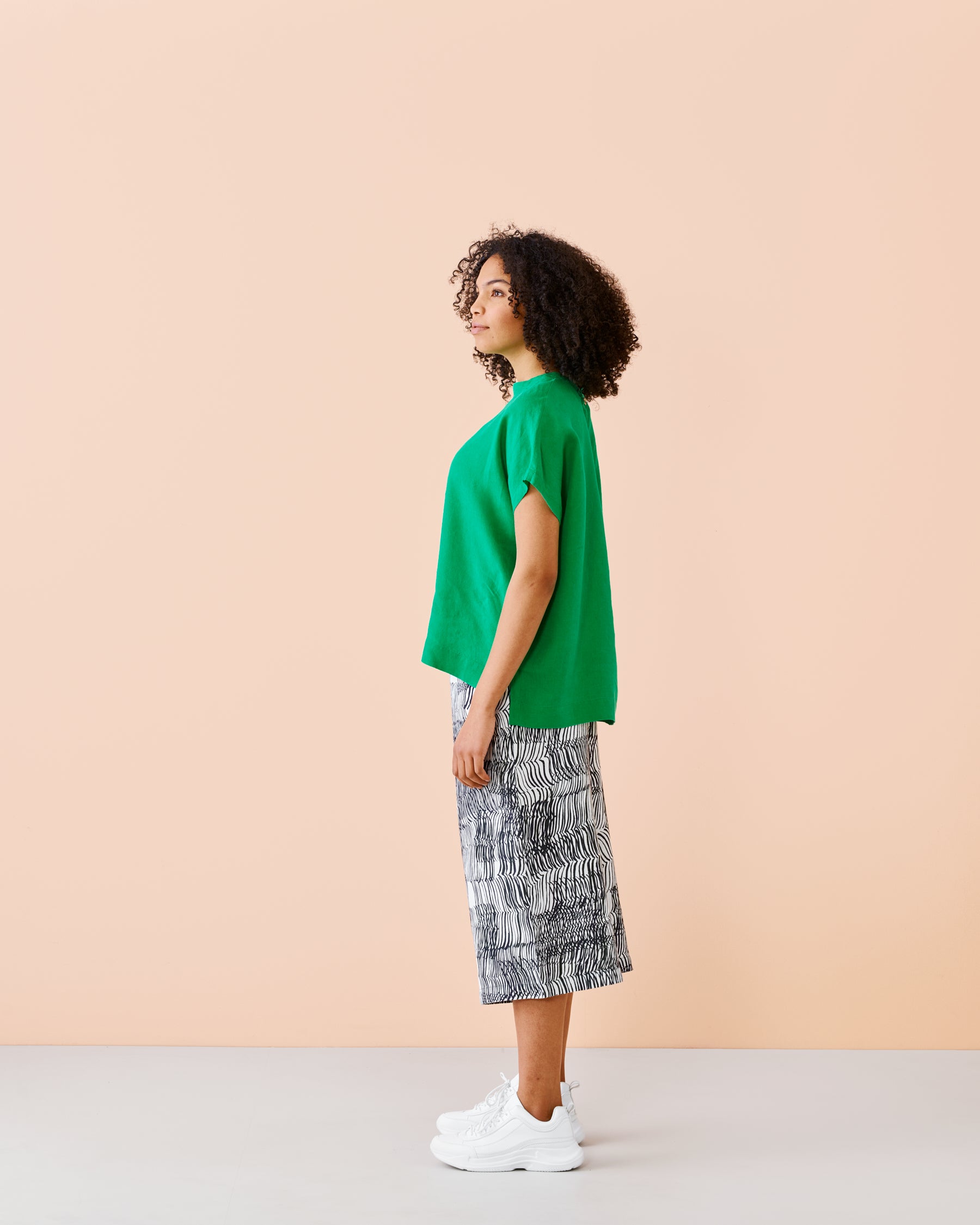 CULOTTES -pellavahousut, Sound Waves, naisten