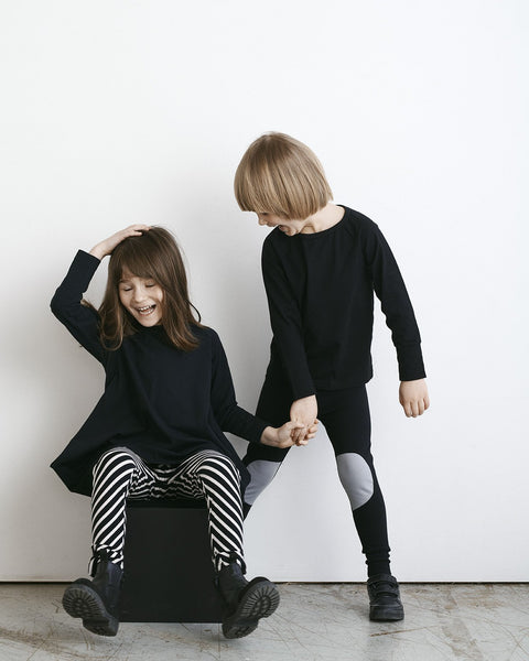 PATCH-leggingsit, Black/Stone Grey