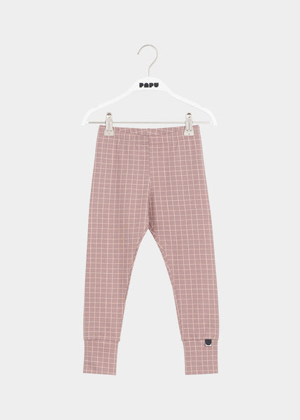 FOLD-leggingsit, Tiny Grid, Misty Rose
