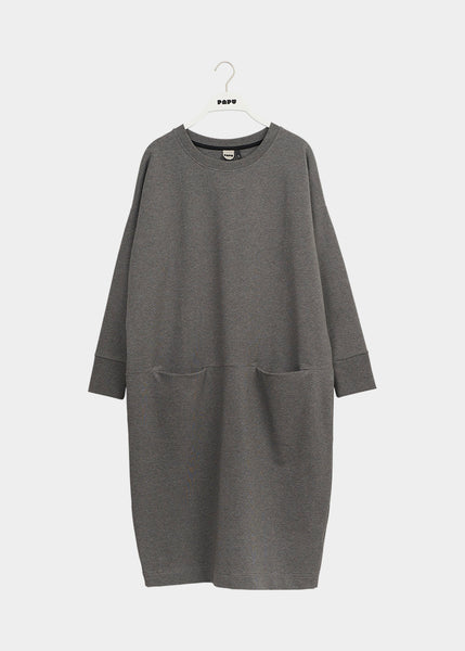 GIANT SPLIT -mekko, Melange Grey, naisten